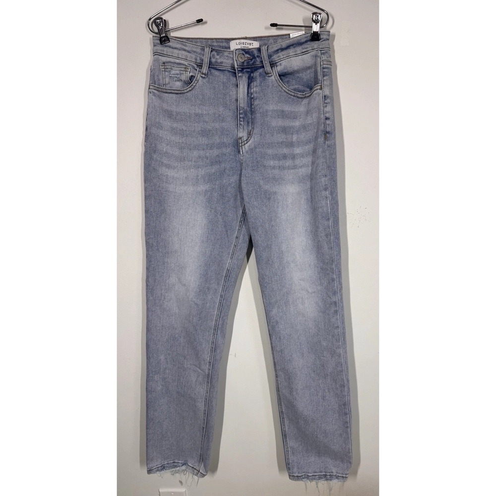 Lovervet by Vervet High Rise Wowing 90's Stretch Straight Leg Jeans Women's 29